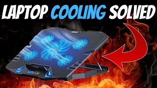 TopMate C5 Laptop Cooling Pad Stand Review  Gaming amp Heavy Use  Stream Tech [upl. by Nybor218]