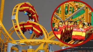 LEGO Theme Park Roller Coaster V10 [upl. by Older]