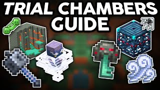 Minecraft 121 Trial Chambers Ultimate Guide  Breeze Vaults Ominous Events and more [upl. by Yk]