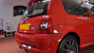 RenaultSport Clio 182 Trophy  WhiteDetails [upl. by Lsiel]