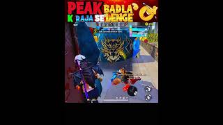 Peak ke raja se badla lenge 🥱 free fire funny moments shorts freefire deepakrds funny [upl. by Ecinev]