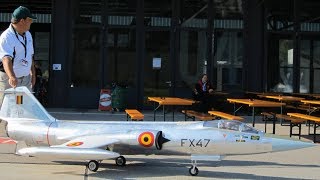 FX47 Lockheed F104G Starfighter SCALE TURBINE MODEL RC JET Belgium  Air Force [upl. by Warms]