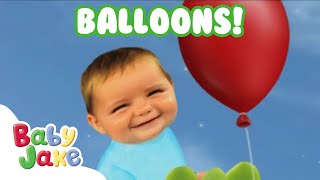 BabyJakeofficial  🎈 Playing With Balloons 😝  Full Episodes  Yacki Yacki Yoggi [upl. by Manvil470]