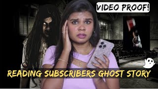 VIDEO PROOF 😰 New Set Up 😍 Reading My Subscribers Ghost Story Ep 52 👻 [upl. by Ellennoj759]