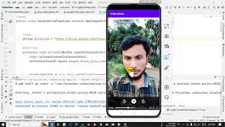 play google drive video with exoplayer in Android Studio  play google drive link Use exo player [upl. by Verdha202]