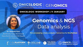 R amp Python  Genomics amp Next Generation Sequencing NGS Data Analysis  Dr Harpreet Kaur [upl. by Accem]