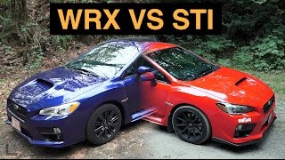 Subaru WRX vs STI  3 Reasons Why The WRX Is Better [upl. by Ydneh]