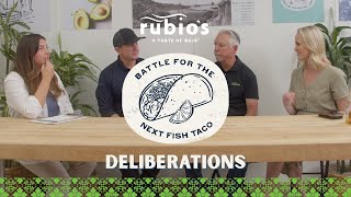 Rubios Fish Taco Battle 2023  Deliberations [upl. by Elyod308]