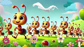 Ants on Parade  Fun Animated Adventure for Kids  Jumpy Jelly Beans [upl. by Yvonner]