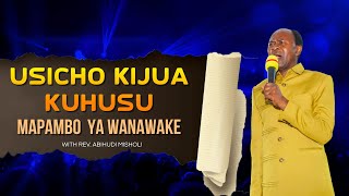 USICHOKIJUA KUHUSU MAPAMBO YA WANAWAKE With Mch Abihud Misholi  SEMINA  DAY 02 [upl. by Raddi]