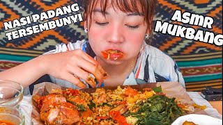 NASI PADANG TERSEMBUNYI GAADA PLANGNYA TAPI ENAK BANGET BELLASMR MUKBANG [upl. by Trask507]