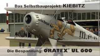 ORATEX UL 600  Airborne One  Kiebitz [upl. by Haikezeh]