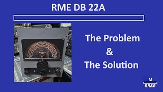 RME DB 22A Preselector WW2 Famous  Antenna Switch Repair  Unit Demonstration [upl. by Namrehs993]