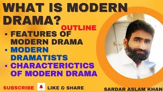 Modern Drama Features Characteristics History Dramatists Modernism In Drama Terms Work [upl. by Reece]