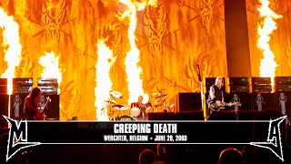 Metallica Creeping Death Werchter Belgium  June 28 2003 [upl. by Vanthe]