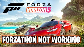 Forza Horizon 5  Forzathon Shop Not Working [upl. by Nikolaos]