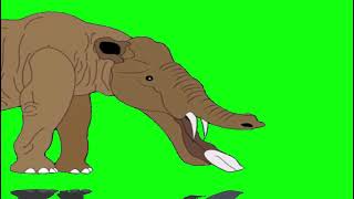 Amebelodon Green Screen for Sticknodespro6522 [upl. by Courtenay]