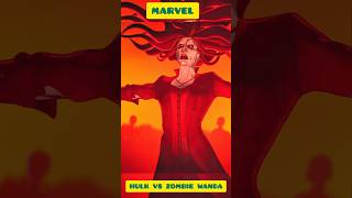 Marvel Hulk vs Zombie Wanda marvel shorts mcu [upl. by Eidde739]