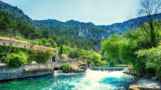 Fontaine de Vaucluse  Un merveilleux village explorant les plus beaux villages de France 2023 [upl. by Suiravat261]