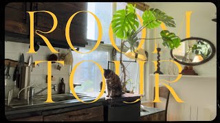 Small Apartment Tour｜Living Alone Vlog｜Cozy Room amp Kitchen Tour and a Simple Lifestyle with a Cat [upl. by Yerag365]