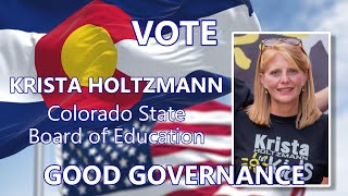 Krista Holtzmann  Colorado Deserves Good Public Education [upl. by Eilrahc]