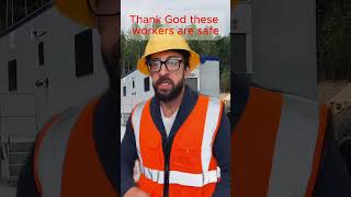 ThankGod these workers are safe funny constructionfail comedymovies automobile workers workman [upl. by Heman805]