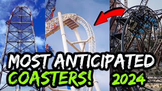 10 INSANE NEW Roller Coasters Opening In 2024 [upl. by Nailil504]