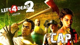 LEFT 4 DEAD 2  Campaña cooperativa con Rgt85 Datrael y KillerLP 1 [upl. by Aibar]