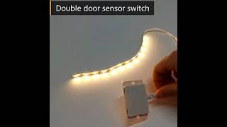 IR Double Door Sensor for LED Lighting for ClosetCabinetWardrobe [upl. by Nywroc]