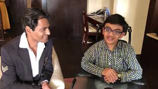 Sparsh Shah meets the epitome of perseverance in Bollywood Nawazuddin Siddiqui [upl. by Chak]