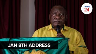 WATCH LIVE  President Cyril Ramaphosa delivers January 8 statement in Polokwane [upl. by Nipha532]