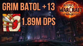 I Tricked a 3K IO Premade Into Inviting A Hunter  Grim Batol13  Marksmanship Hunter  TWW Mythic [upl. by Valerye]