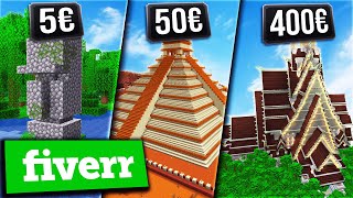 Ich kaufe NEUE MINECRAFT STRUKTUREN für 5€ 50€ und 400€ [upl. by Jewett]