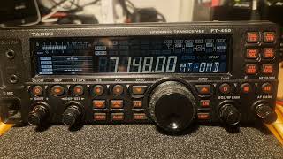 Yaesu FT450  SE80TG 3 november 2024 [upl. by Aiela]