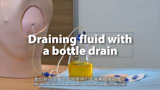 Indwelling Pleural Catheter Instructional Video Drainage Bottle [upl. by Alset]