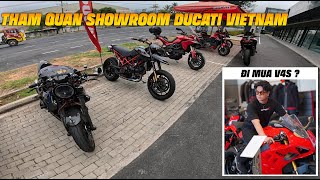 Đi Xem Mua V4S 2024 Showroom DUCATI VIETNAM [upl. by Steddman18]