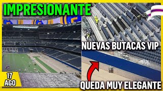 💥 ÚLTIMAS NOTICIAS ⚠️ OBRAS del SANTIAGO BERNABÉU 17 Agosto 2024 [upl. by Ettenwad]