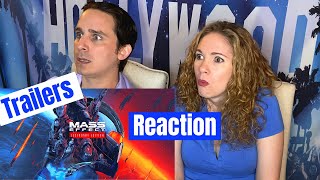 Mass Effect Triple Trailer Reaction Take Earth Back Next Mass Effect Teaser Legendary Reveal [upl. by Palladin]