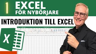 Grundläggande Excel 1 En introduktion till Excel [upl. by Olli]