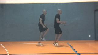 rope skipping with heavy thai rope [upl. by Giulia]