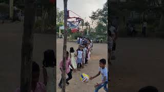 zpup school GhatboriTeli Students are trying to play basketball [upl. by Bronder]