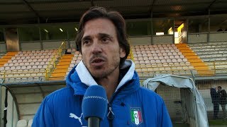 U18 Franceschini quotSoddisfatto a metà ma il gruppo sta crescendoquot [upl. by Yllas]