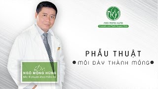 Phẫu thuật môi dày thành mỏng  Tiểu phẫu môi không biến chứng [upl. by Hsirrehc111]