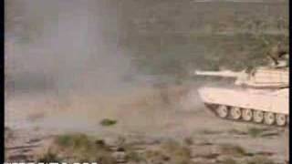 Extreme Tank Destruction During Desert Storm in Iraq [upl. by Arabelle517]