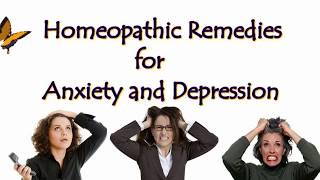 Homeopathic Remedies for Anxiety and Depression  Cure Treatment [upl. by Varden]