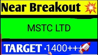 MSTC SHARE LATEST NEWS TODAYMSTC SHARE TARGETMSTC SHARE ANALYSISMSTC SHARE LATEST NEWS [upl. by Naves891]