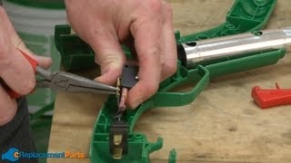 How to Replace the Switch on a Weed Eater SG11 String Trimmer Part  530402879 [upl. by Morrill]