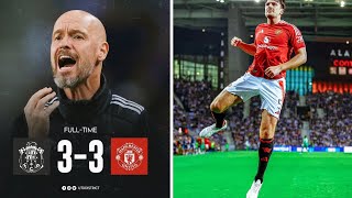 Maguire’s stoppagetime equaliser earns Man Utd a 33 draw against Porto Chelsea amp Spurs win amp more [upl. by Esereht]