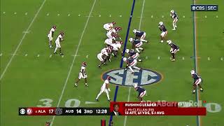 Alabama OLOffense vs Auburn Defense 2023 [upl. by Airekahs751]