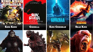 All Villains Evolution From Godzilla Movies 19542024 [upl. by Ling416]